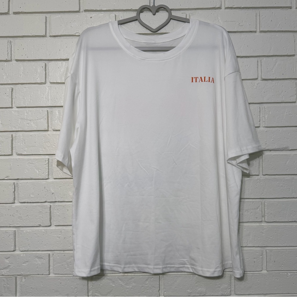 SHEIN Italia Spritz Veneto Graphic Tee 2XL Italian Summer Shirt